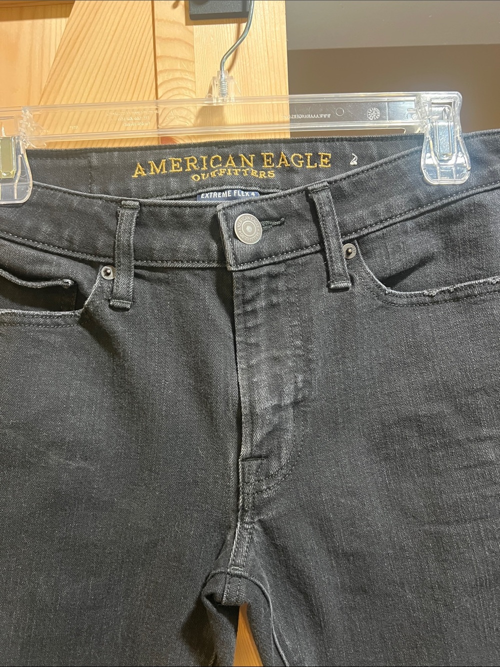 American Eagle Outfitters Slim fit Black Jeans size 28x30